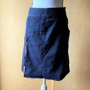 Sz IT 40 (US 6) Jackie Rose Dark Denim Skirt